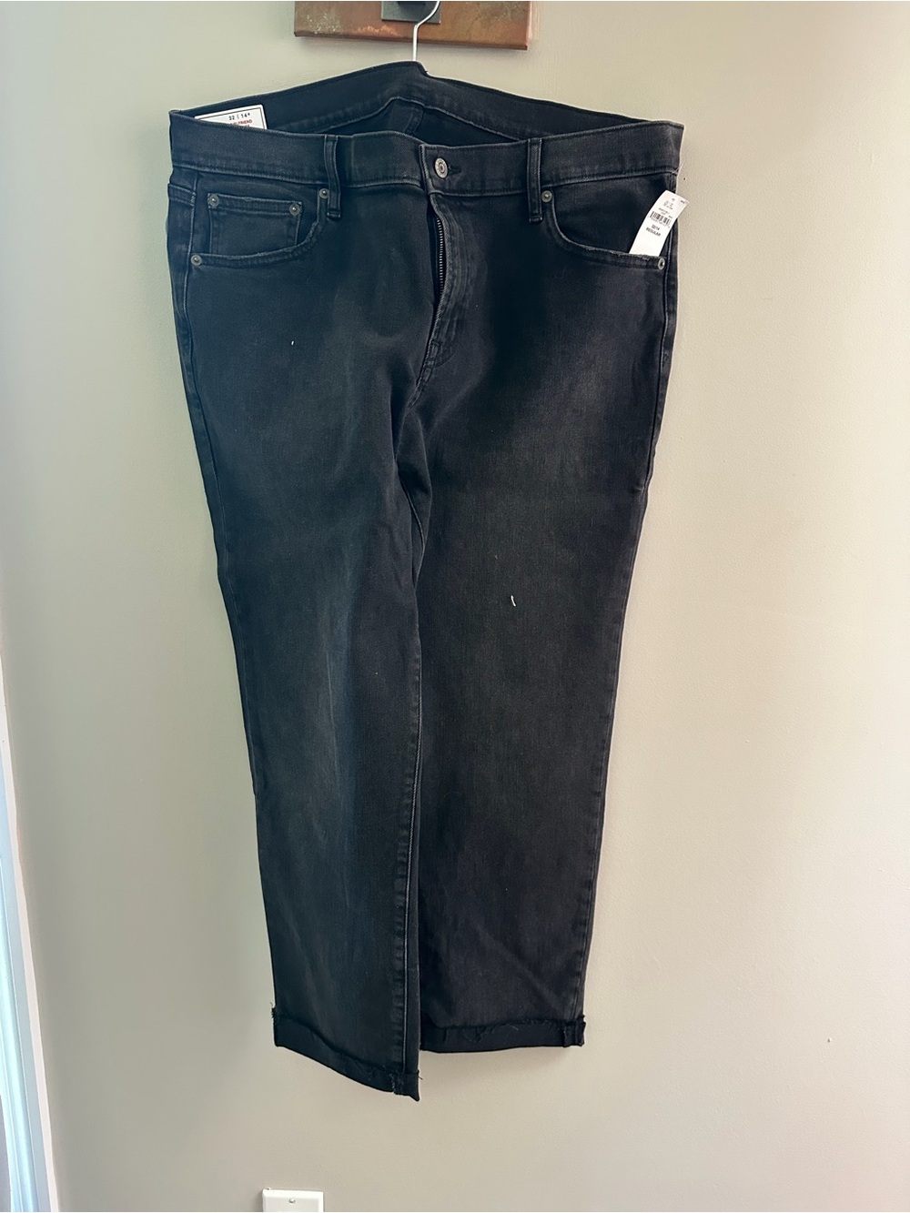 Gap Girlfriend Mid Rise Black Women's Jeans 32/14 regular